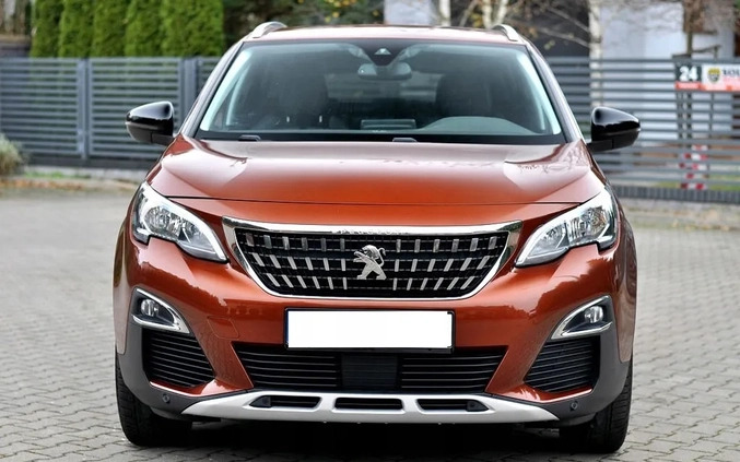 Peugeot 3008 cena 66900 przebieg: 180000, rok produkcji 2017 z Płock małe 596